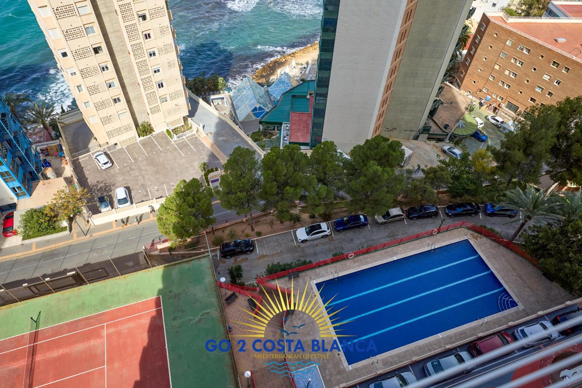 Doro Seaview Apartment بينايدورم المظهر الخارجي الصورة